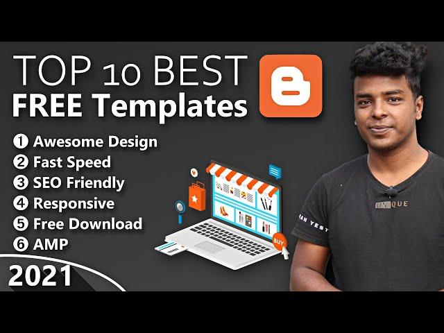 TOP 10 Best FREE Blogger Templates of 2023