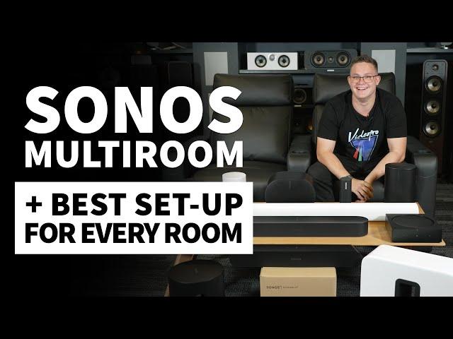 Sonos Multiroom Simplified + Speaker Options for Every Space