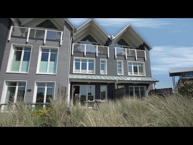 HAFEN27, Meeresbrandung - Wattblick mit Beachhouse-Design in List / Sylt