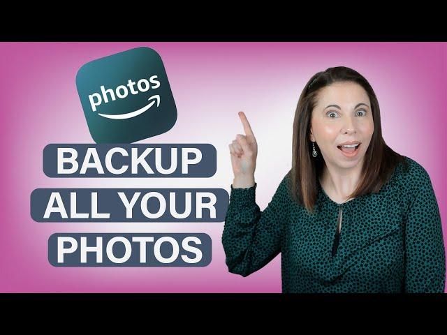 Back up Photos with Amazon photos desktop app