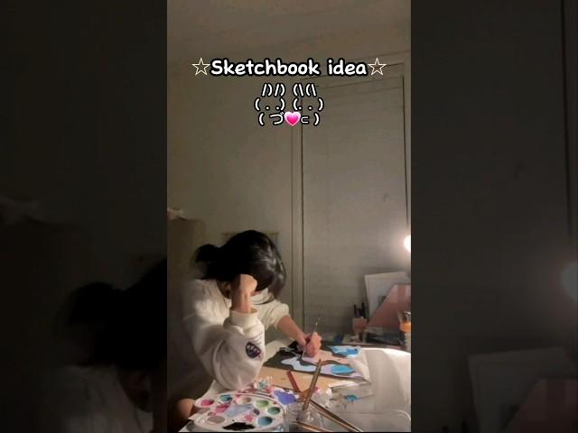 Sketchbook idea ‍ #shorts #sketch #art #ideas #friends #aesthetic #viral #trending