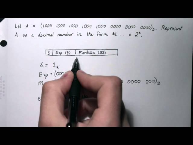 HOW TO: Convert IEEE-754 Single-Precision Binary to Decimal