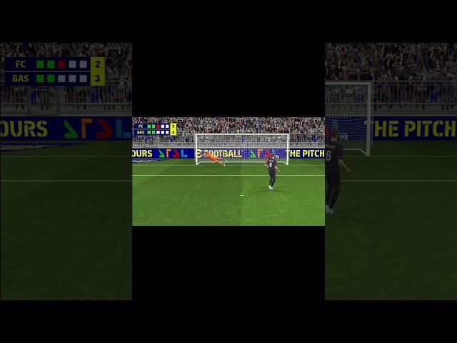 Penalty shootout Neymar Messi drogba #efootball #pes #shorts