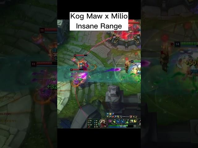 Kog Maw and Milio are just Insane together!