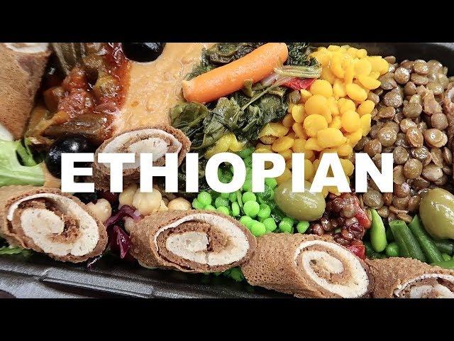 Ethiopian vegan street food  that blew my mind  [ MERKAMO]