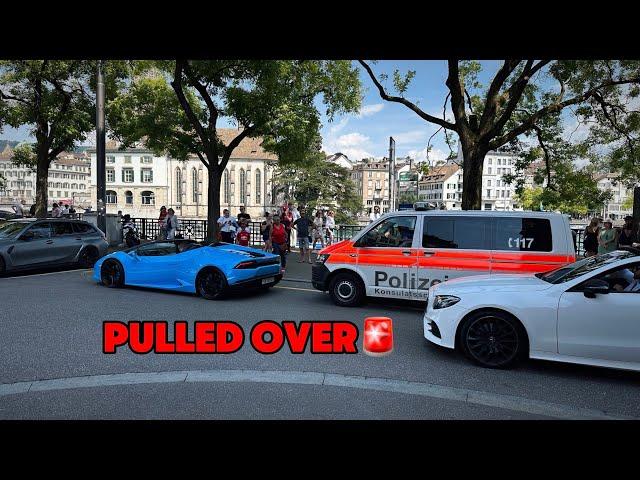 CARSPOTTING GOES CRAZY! | LOUD SOUNDS & FLAMES *ZURICH SWITZERLAND*