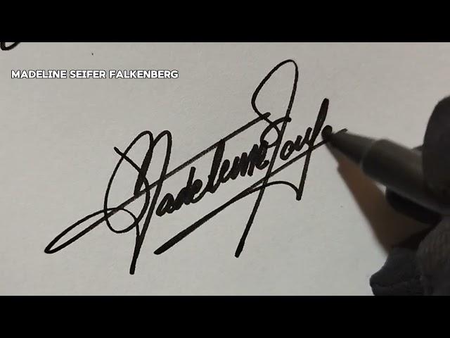 M signature || Signature for letter M || How to signature M || My name M signature