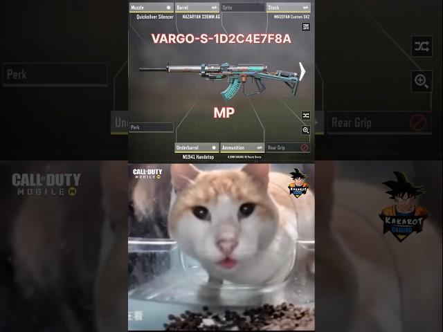 VARGO-S for MP #gunsmithcodm season 4 2025 #codm #codmtamil #loadout #loadoutguide #shorts #codmw