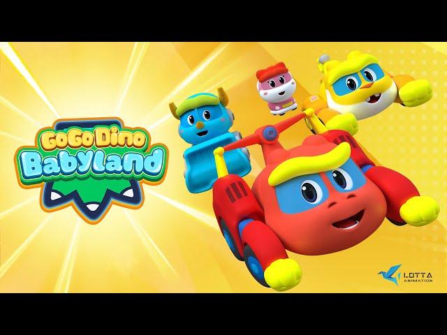 Color Play w/ GOGODINO Babyland | 60min Kids Learning Compilation | Nursery Rhymes | Game Play