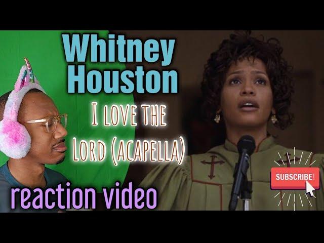 Effortlessly! Whitney Houston 'I Love the Lord' (Acapella) REACTION Video