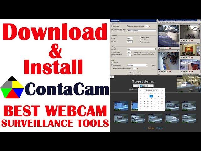 How to Download and Install ContaCam.