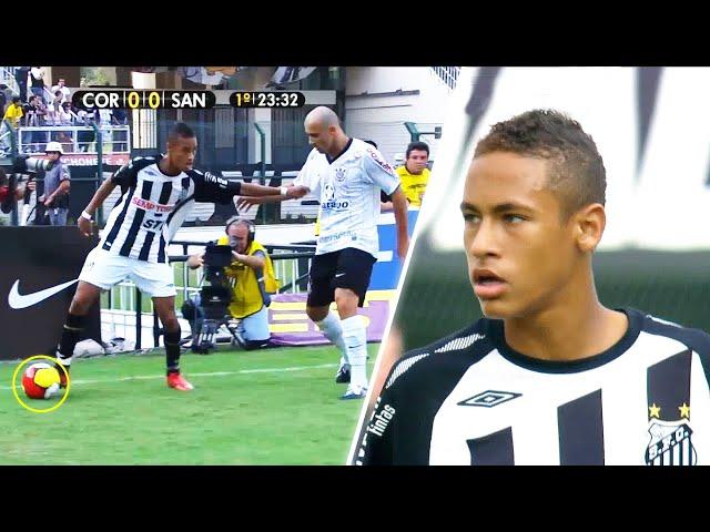 17 Year Old Neymar was Pure TALENT! 