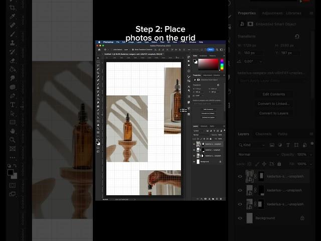 Create Easy Story Graphics in Photoshop #shorts #photoshop