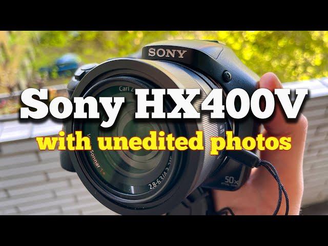 Sony Cyber-shot DSC-HX400V 20.4 MP super zoom bridge camera test 2024