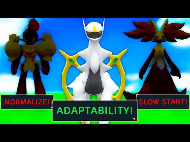 We Choose Pokemon Starters By Their Random Ability, Then We Battle!