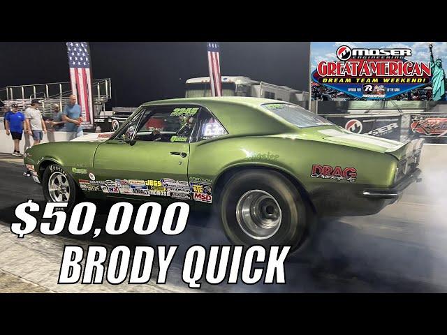 How Brody Quick Won $50,000 At The GABR Dream Team In Holly Springs | Bracket Racing