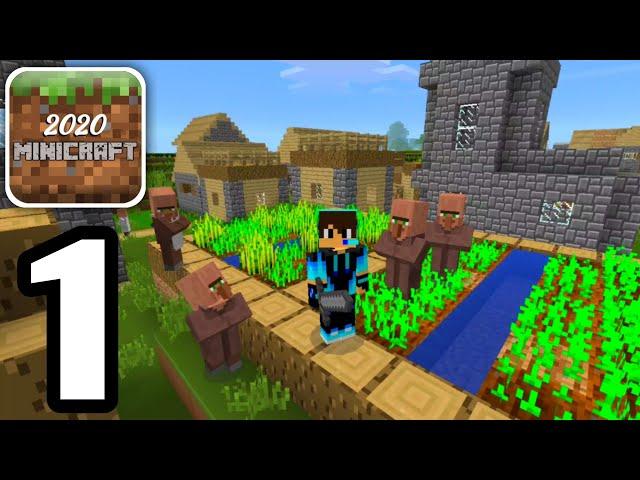 MiniCraft 2020 - SURVIVAL - VILLAGE - Gameplay Part 1