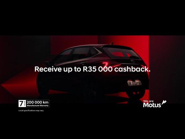 Hyundai i20 2021 | Receive up to R35 000 cashback*