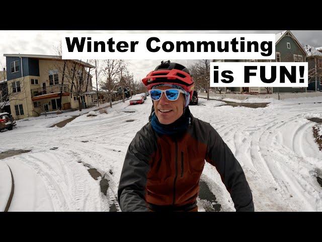 How to Make Winter Bike Commuting FUN and COMFORTABLE (gear tips)