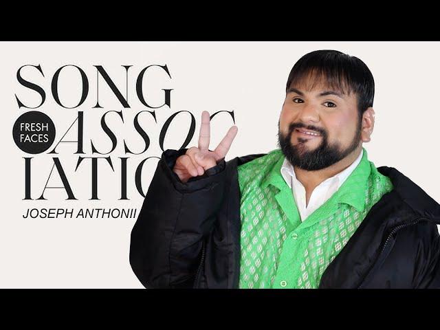 Joseph Anthonii Sings "Water Of The Day", Ariana Grande, and Pussycat Dolls in Song Association