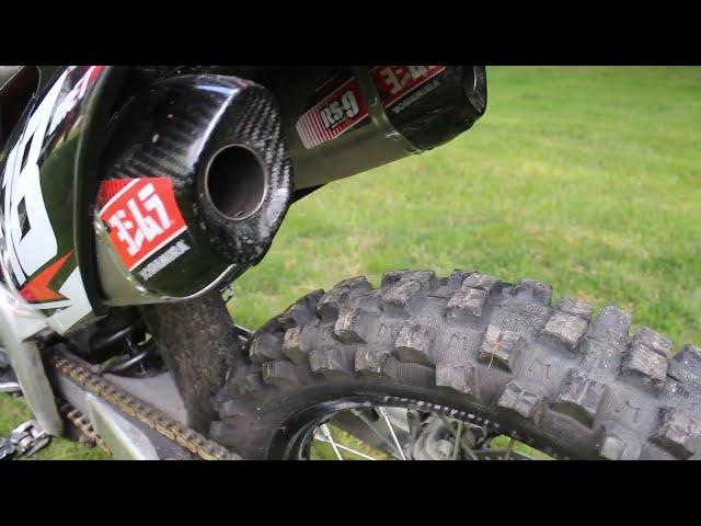 2020 CRF450R Yoshimura RS-9T Sound w/ Baffles Out (LOUD)