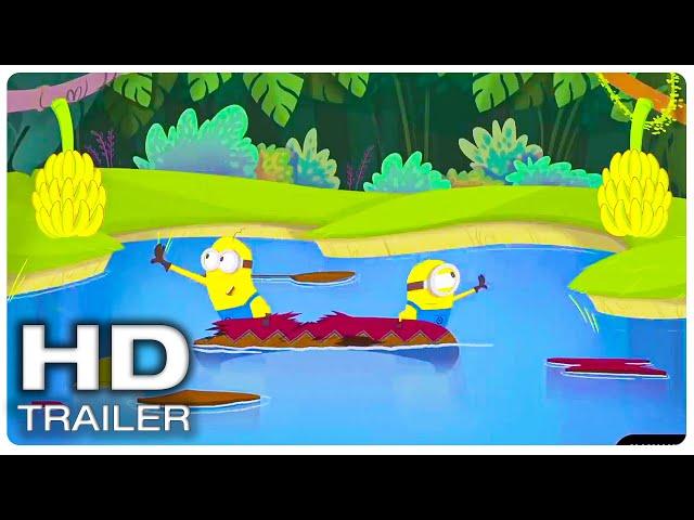 SATURDAY MORNING MINIONS Episode 39"Banana Boat" (NEW 2022) Animated Series HD