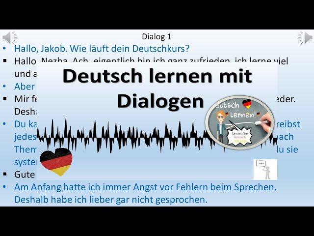 Dialoge A2 - B1. Deutsch lernen durch Hören | 6 |