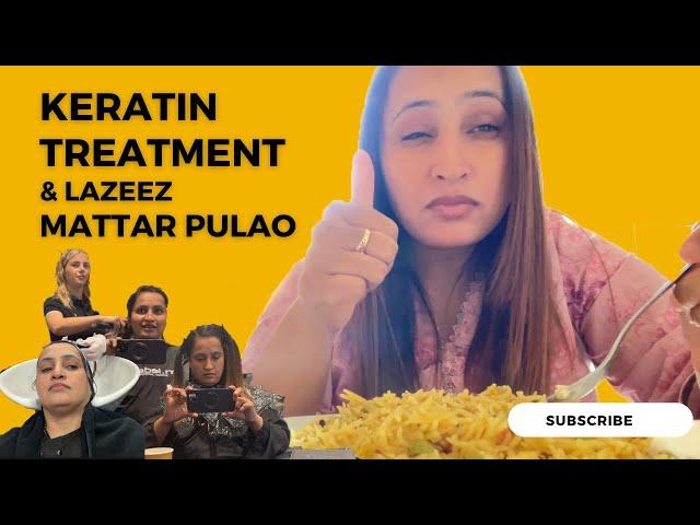 From Locks to Lunch: Hair Salon vlog and Mattar Pulao Recipe!