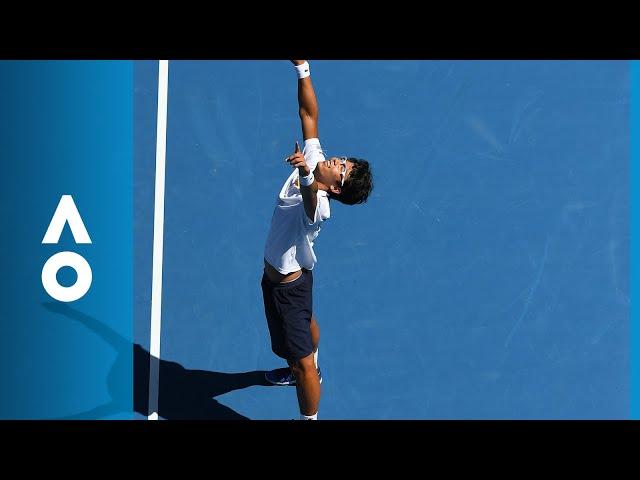 Tennys Sandgren v Hyeon Chung match highlights (QF) | Australian Open 2018