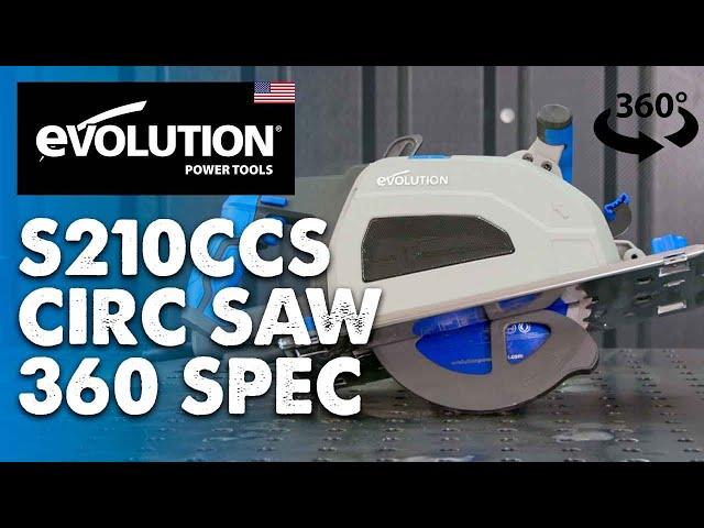  S210CCS | 360 Overview | Versatile, Accurate Cutting