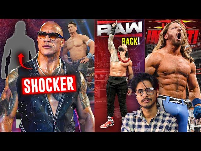 New MEMBER Joining Rock & John Cena!? SHOCK | Roman Reigns BACK Next Week?, AJ Styles in TNA | WWE