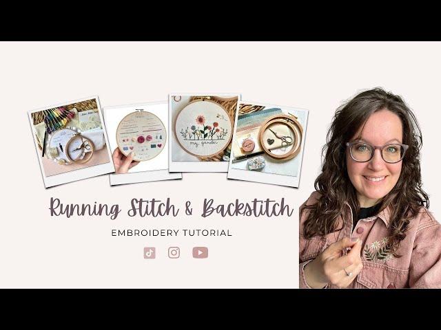 Beginning + Running Stitch Tutorial