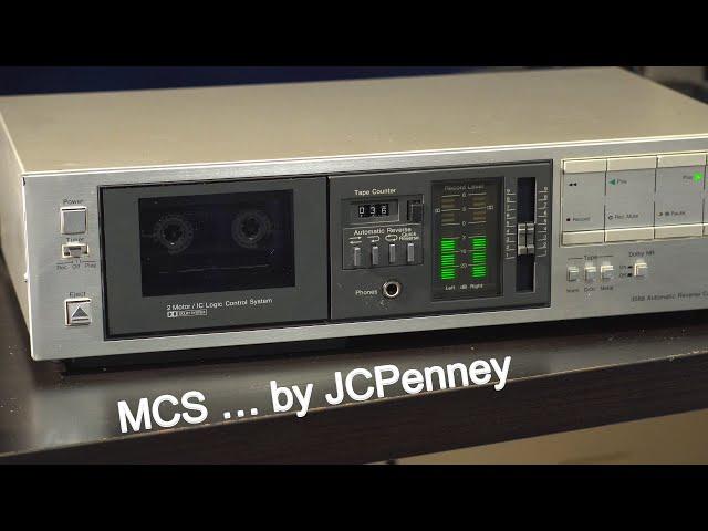 MCS Stereo Cassette Deck By J.C. Penney - Model 3588 (1982)