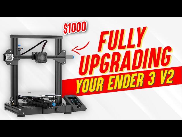 3D Printer Upgrade Tutorial: How to fully upgrade a Creality Ender 3 V2