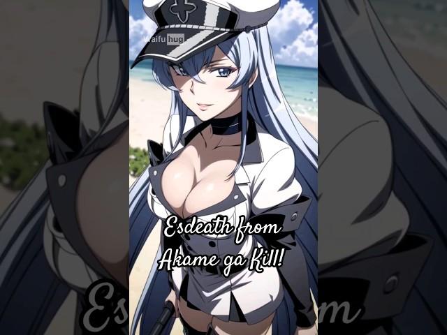  Esdeath  #esdeath #akamegakill #anime #waifu #otaku #shorts #waifuhug