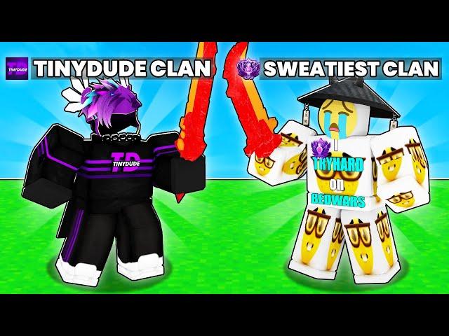 So They Added CLAN WARS In Roblox Bedwars.. (10v10)