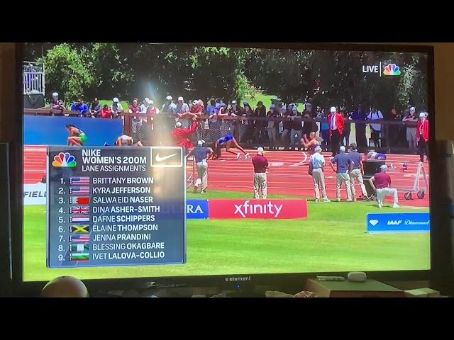 IAAF Diamond League Prefontaine Classic 2019 -  Stanford - Women’s 200m