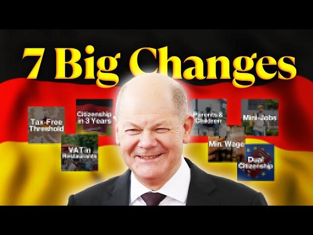 7 Important Changes in Germany in 2024!