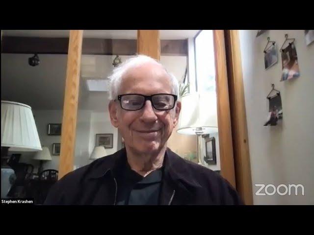 Stephen Krashen: secrets of Second Language Acquisition. "Together for Ukraine" interview.