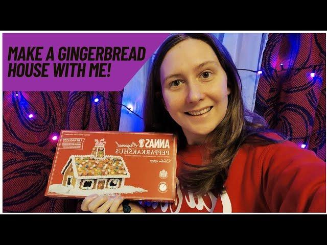 Make a gingerbread house with me!