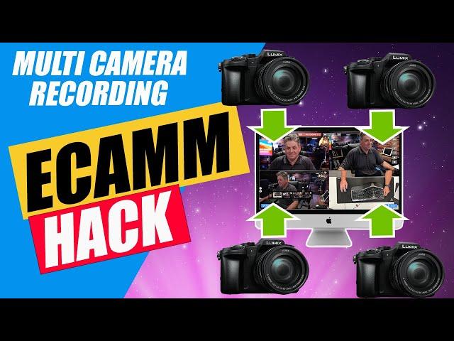 Simultaneously Record Multiple Cameras With Ecamm.