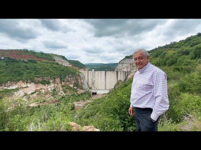 Mensaje desde la presa El Zapotillo en Jalisco