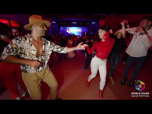 Fadi Fusion & Sara Panero - Salsa Social Dance at World Stars Salsa Festival 2022