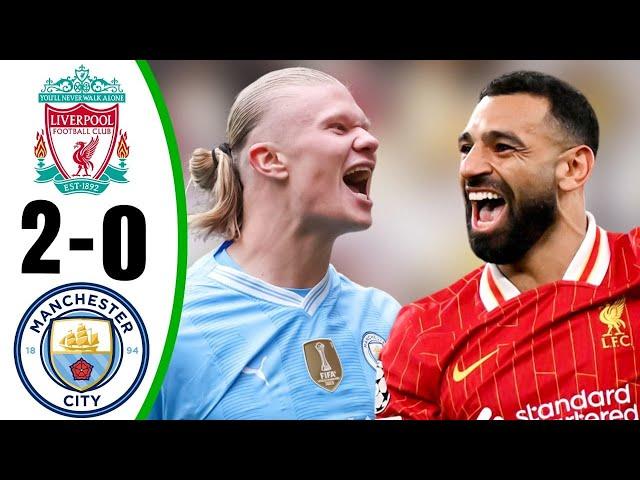 Liverpool vs Manchester City 2-0 - All Goals & Highlights - 2024