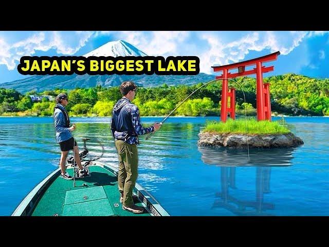 Fishing JAPAN's BIGGEST LAKE! (2v2 WORLDWIDE CHALLENGE)