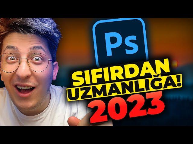 SIFIRDAN Adobe PHOTOSHOP CC 2023 Dersleri (Photoshop Nasıl Yapılır)