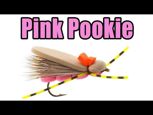 Pink Pookie - Montana Foam Hopper Fly Tying - Dean Reiner Fly Pattern