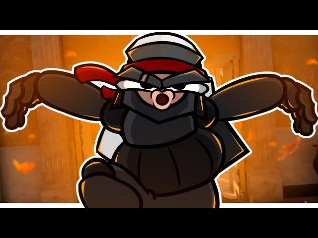 Montagne's Secret Move in Rainbow Six Siege (Animation)