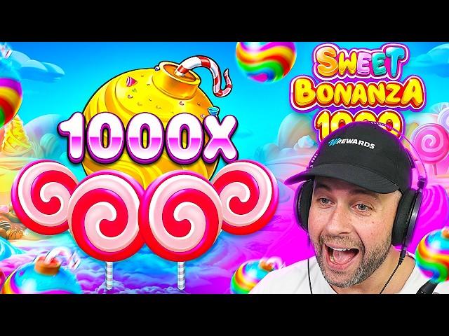 MASSIVE $200,000+ SESSION CHASING the 1000x MULTI on SWEET BONANZA 1000!! (Bonus Buys)