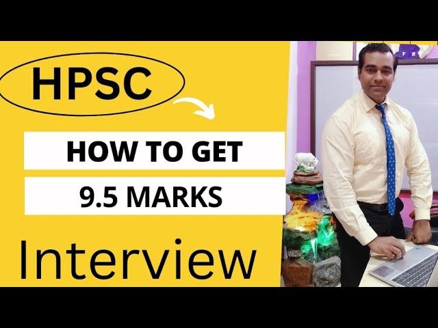 How to get good marks in Hpsc pgt Interview | Haryana HPSC PGT teacher interview 2024